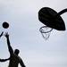 A pickup game of basketball at Burns Park on Sunday, May 26. Daniel Brenner I AnnArbor.com